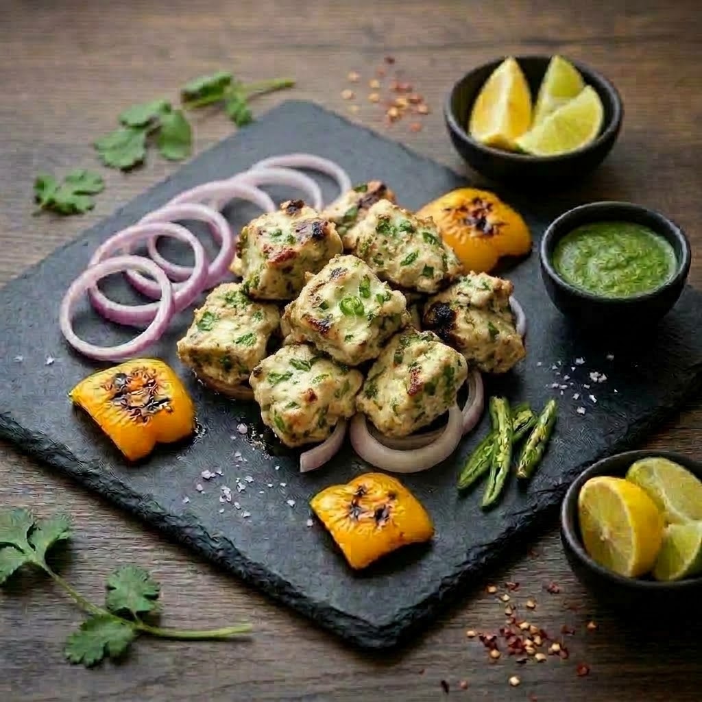 Chicken Malai boti Seekh ( boneless)