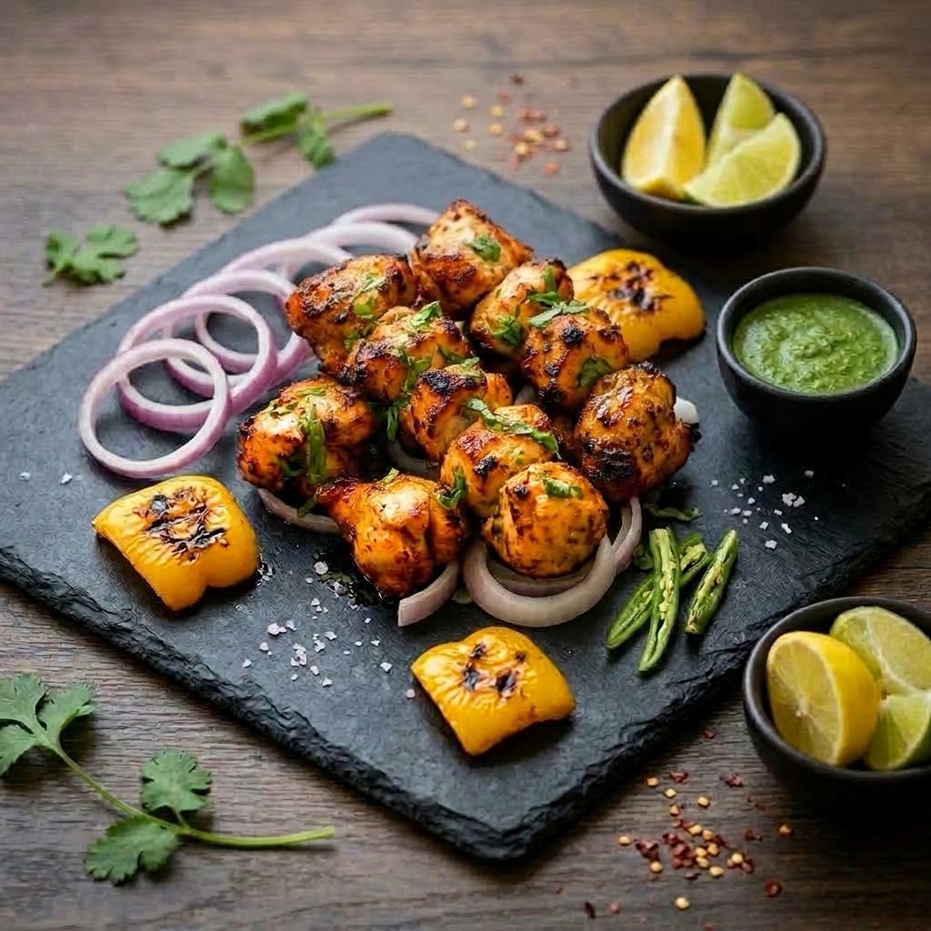 Chicken Tikka Boti Seekh ( boneless)